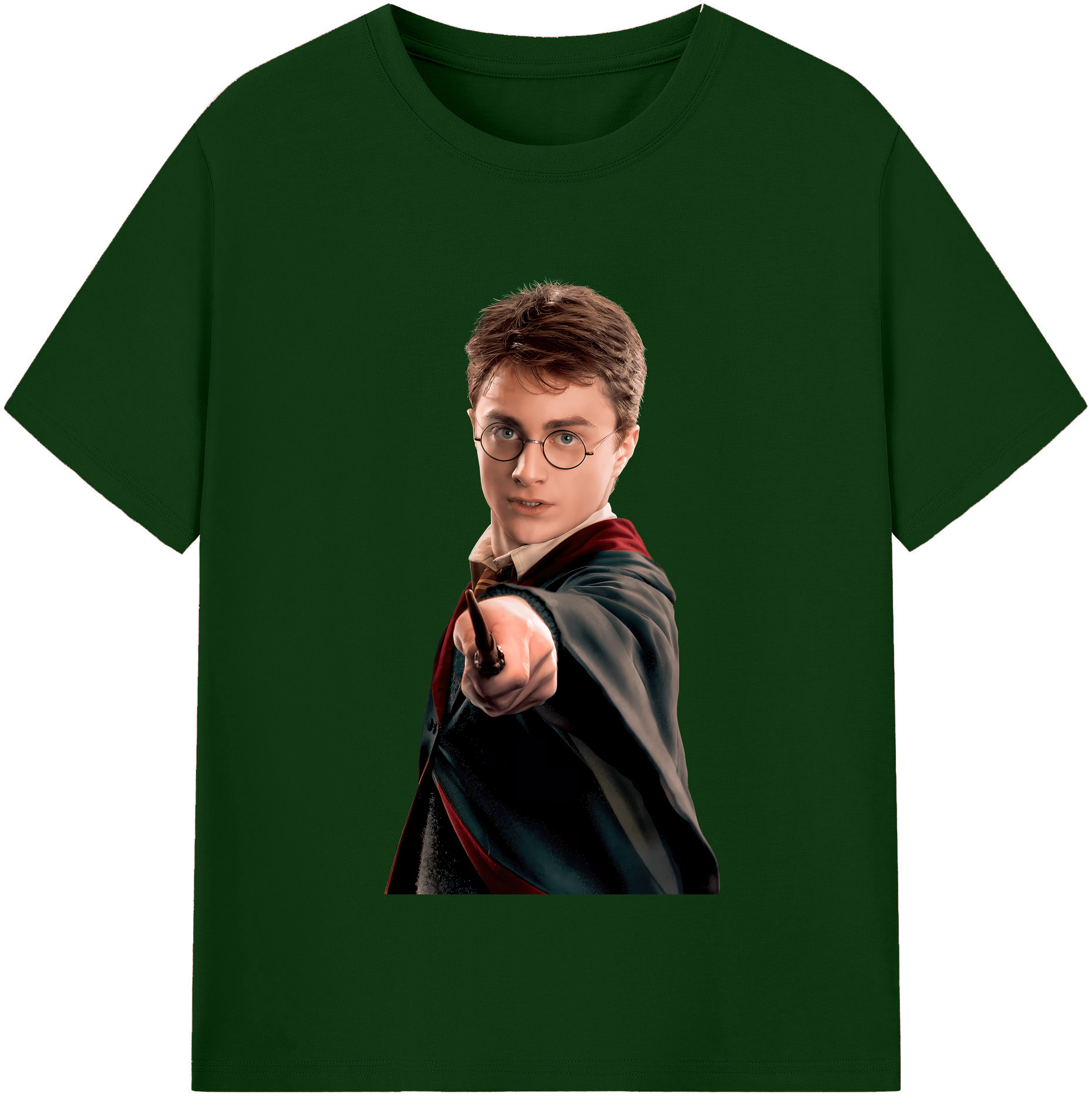 （画像用） Harry Potter ハリー・ポッターシリーズ 綿100％半袖Tシャツ（フロントプリント）